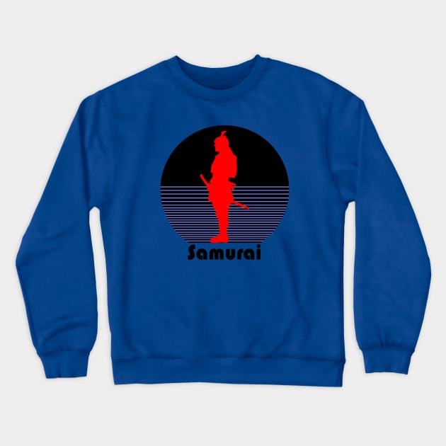 Samurai Warrior, Japan Power, Japan Crewneck Sweatshirt by Jakavonis